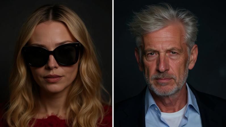 A cantora Madonna e o ator Sean Penn — Foto: reprodução/Instagram e Getty