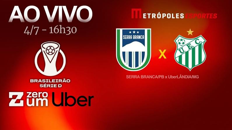Serra Branca-PB e UberLÂNDIA-MG se enfrentam pela Série D ZeroUm