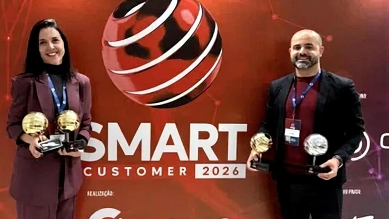Karine Araújo e Williton Brandão, líderes de CX no Inter