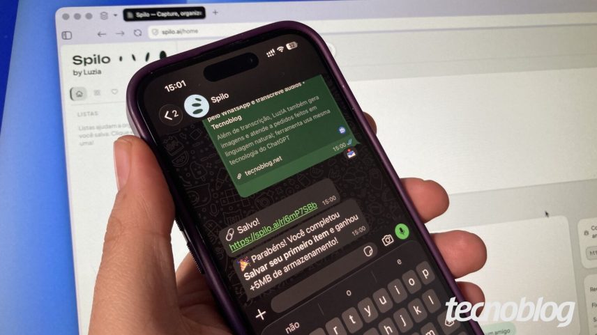 Spilo tem apps para Android e iOS (imagem: Giovanni Santa Rosa/Tecnoblog)