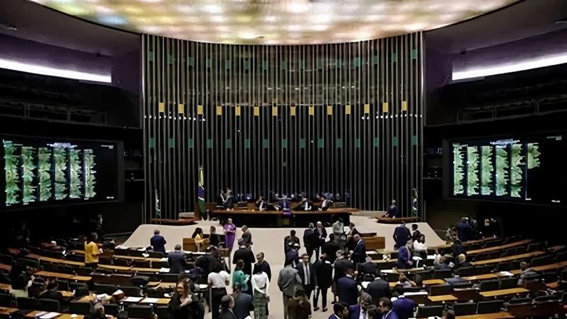Plenário da Câmara dos Deputados em Brasília