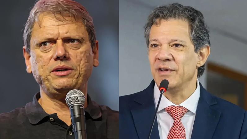 Na TV, Tarcísio lembra tragédia de São Sebastião; Haddad critica adversário