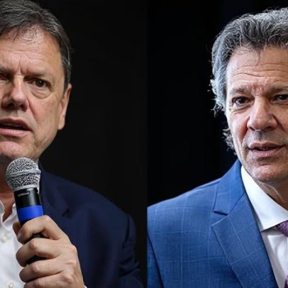 Datafolha: Tarcísio lidera com 46% no 1º turno em SP; Haddad 30%
