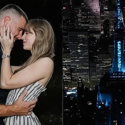 Empire State Building muda de cor para casamento de Taylor Swift