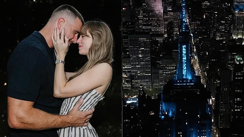 Empire State Building homenageou Taylor Swift para casamento