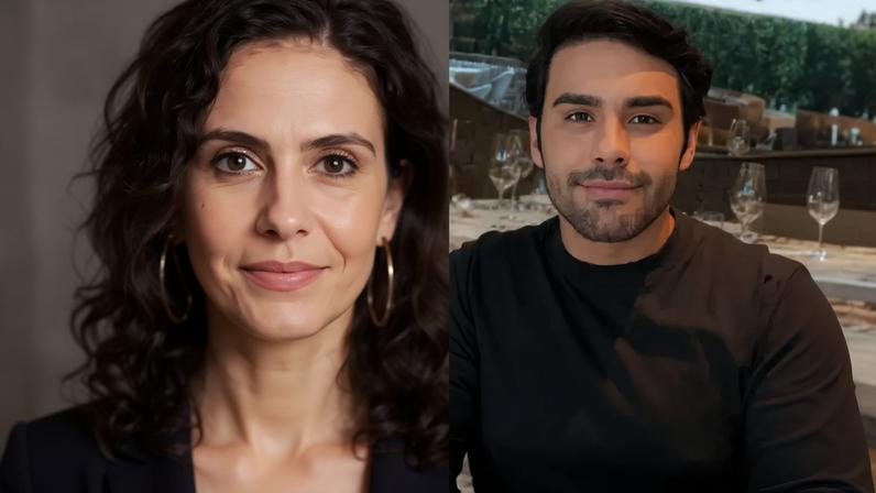 Vorcaro (à esquerda) e Miranda (à direita) reviraram a vida de Malu Gaspar (ao centro) com o intuito de "frear" a jornalista