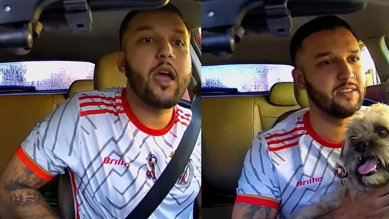 Motorista de aplicativo encontra cachorro desaparecido da família durante corrida no RJ
