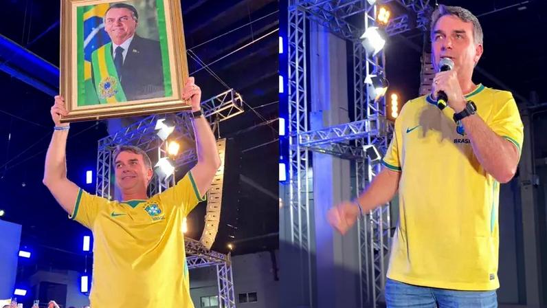 Flávio Bolsonaro afirma que vai aos EUA defender o Pix
