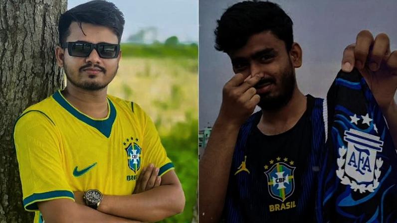 Torcedores de Bangladesh viralizaram ao torcerem pelo Brasil nesta Copa do Mundo