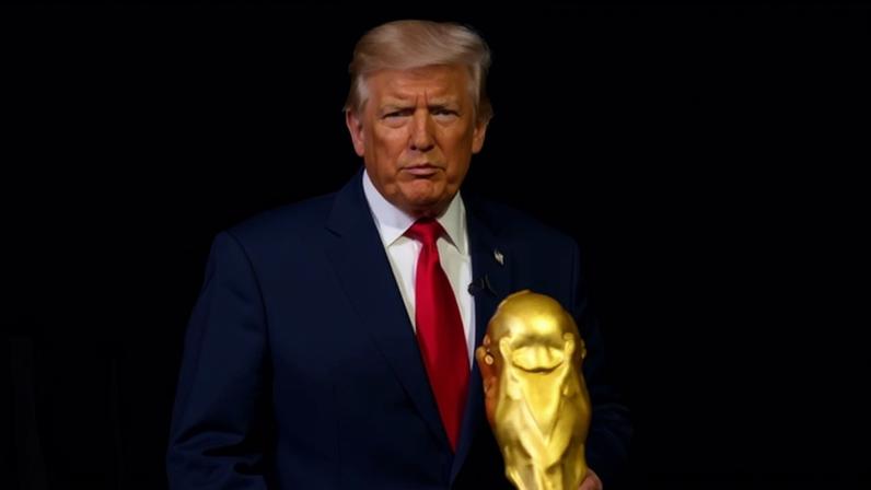 Foto colorida de Donald Trump - Metrópoles