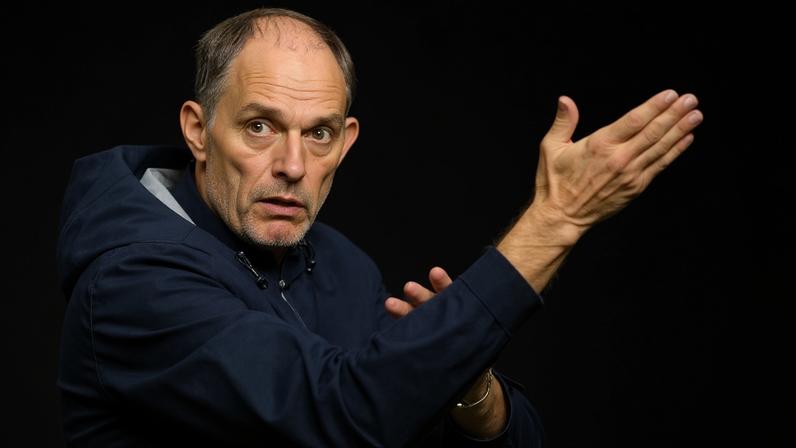 Tuchel, técnico da Inglaterra, em jogo contra o México na Copa