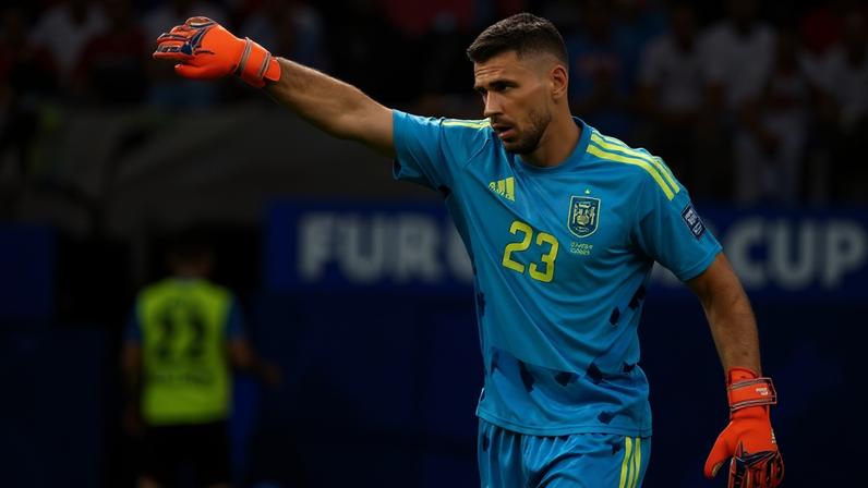 Simón bate recorde como goleiro da Espanha a mais tempo sem levar gol