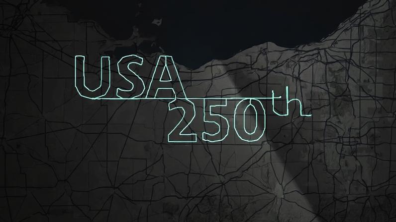 Piloto desenha USA 250th no céu dos EUA em comemoração ao 4 de Julho