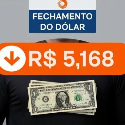 Ibovespa fecha em 174.247,45 pontos e dólar cai para R$5,168