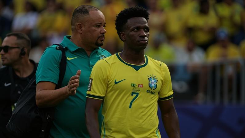Vini Jr lamenta eliminação do Brasil para a Noruega na Copa do Mundo