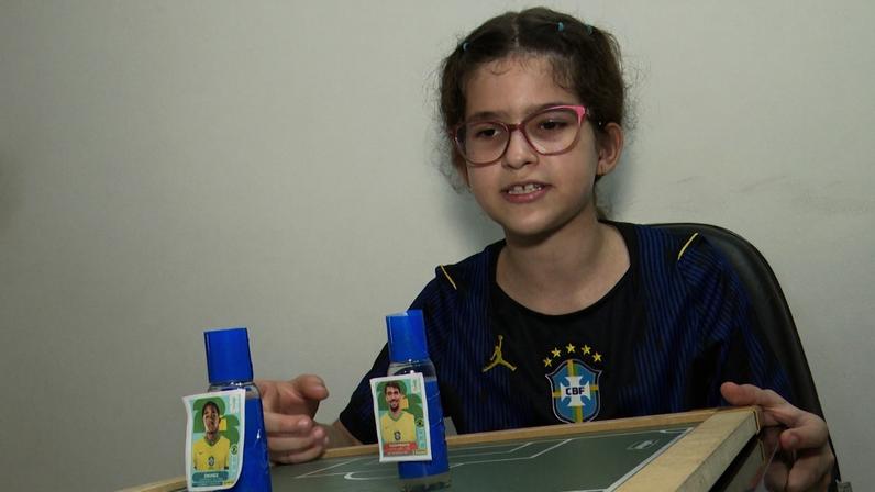 Gabriela Lira viraliza ao analisar a Seleção na Copa do Mundo 2026 — Foto: Dayara Sousa/TV Paraíba