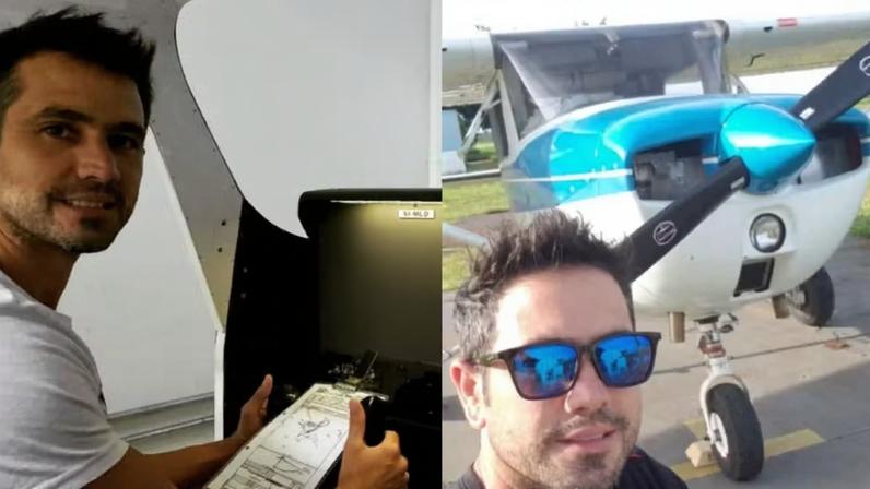 Henrique Martin morreu em queda de avião em Campo Grande. — Foto: Rede sociais/Reprodução