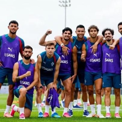 Cristiano Ronaldo inicia preparação para enfrentar a Espanha