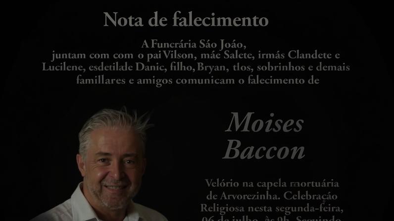 Moises Baccon, 49 anos, morreu em acidente na ERS-324, no Norte do RS — Foto: Reprodução
