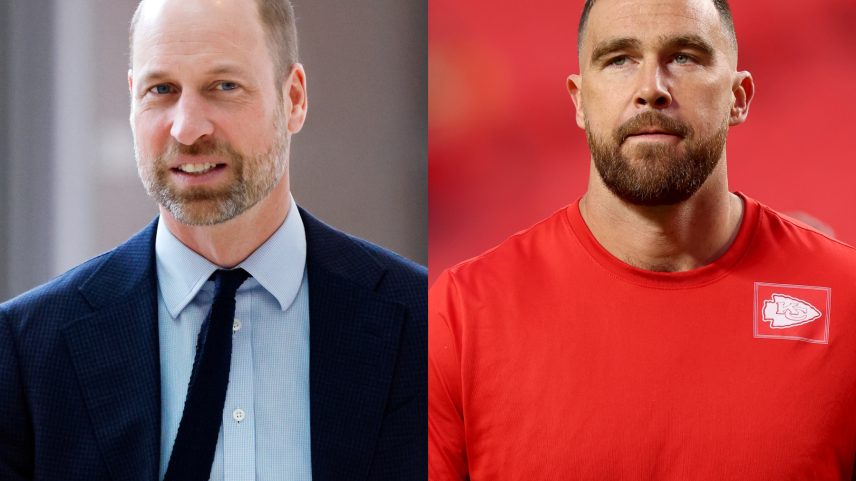 Prince William and Travis Kelce