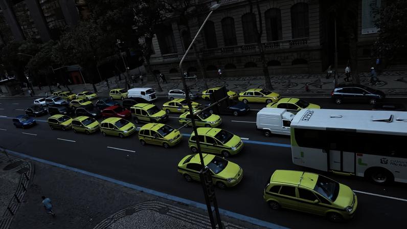 Cor amarela dos táxis do Rio de Janeiro começou a se popularizar a partir da década de 1970