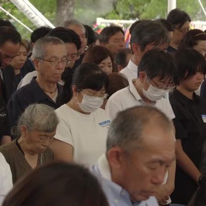 Nagasaki marca 81 anos da bomba atômica com alerta sobre armas nucleares