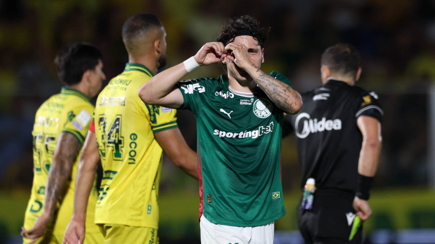 Palmeiras tropeça, empata com Mirassol e vê vantagem na liderança diminuir
