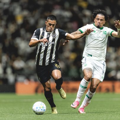 Atlético-MG e Juventude param na trave e empatam nas oitavas da Copa do Brasil