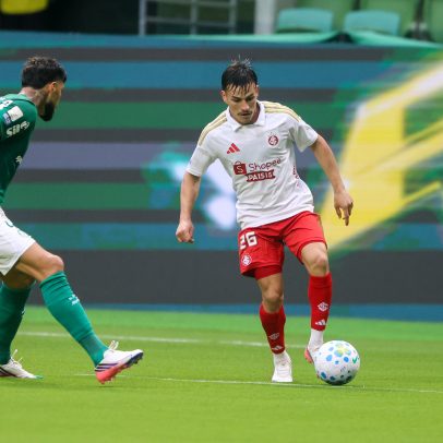 Palmeiras e Internacional empatam em jogo morno e sem gols pelo Brasileirão