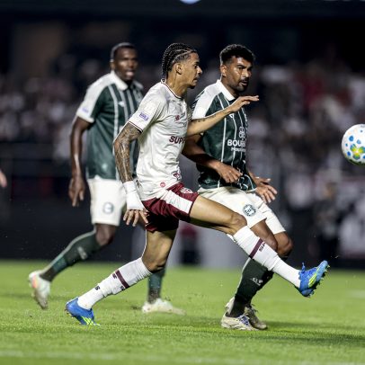 São Paulo cede empate ao Coritiba e chega ao nono jogo sem vencer