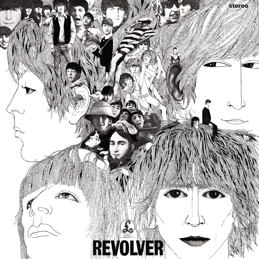 Capa do álbum Revolver, da banda Os Beatles