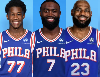 Como os 76ers juntaram LeBron, Embiid, JB e Maxey mesmo acima do teto da NBA