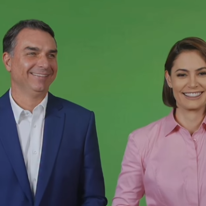 Michelle publica bastidores de vídeo com Flávio após desentendimento