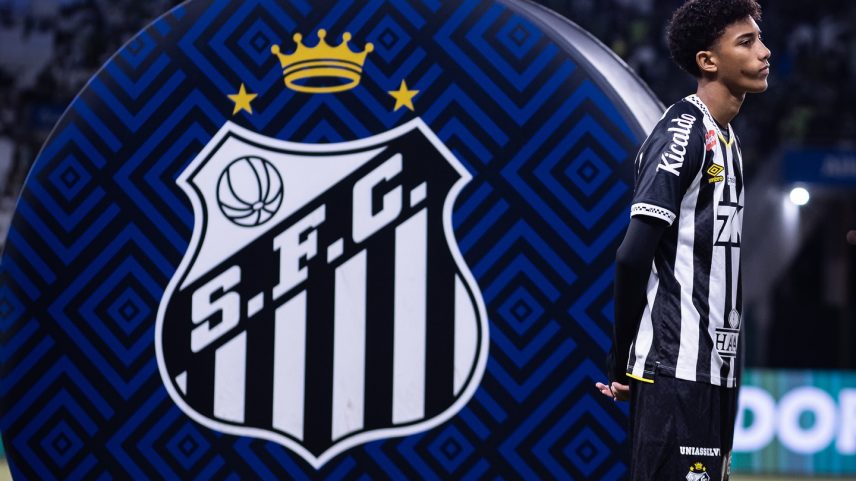 Robinho Jr., jogador do Santos. | Reprodução / Redes Sociais