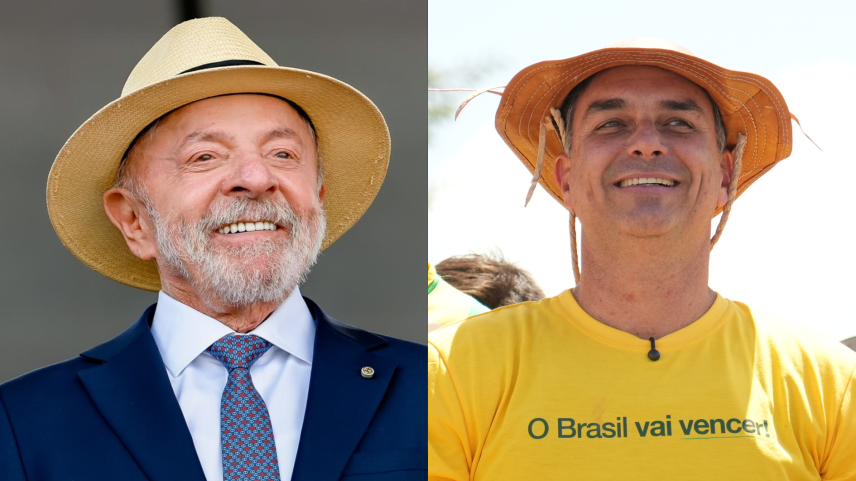 Flávio Bolsonaro faz motociata em AL; Lula cumpre agenda em Brasília
