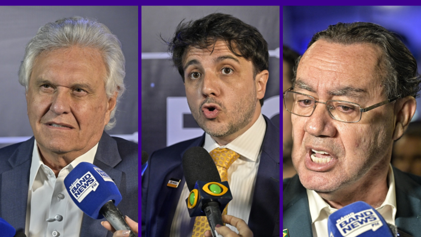 Sem Lula, Flávio e Zema, trio de candidatos iniciam debate