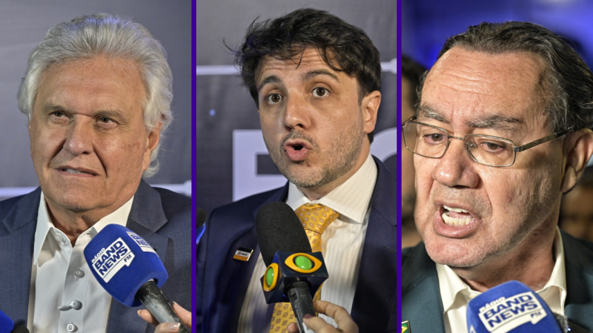 Trio de candidatos transforma debate em palco de críticas a Lula e Flávio