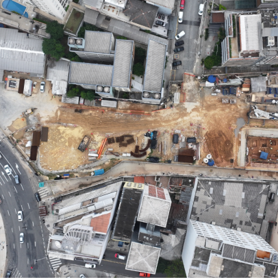 Obras da estação 14 Bis-Saracura são paralisadas após novos achados arqueológicos
