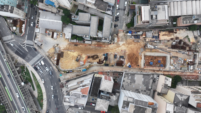 Obras da estação 14 Bis-Saracura são paralisadas após novos achados arqueológicos