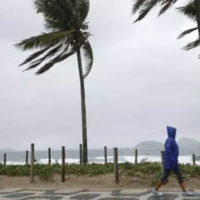 Ventos de até 110 km/h colocam Rio e São Paulo em alerta