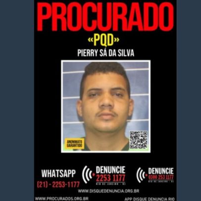 "PQD", líder do Comando Vermelho, é morto no Rio de Janeiro
