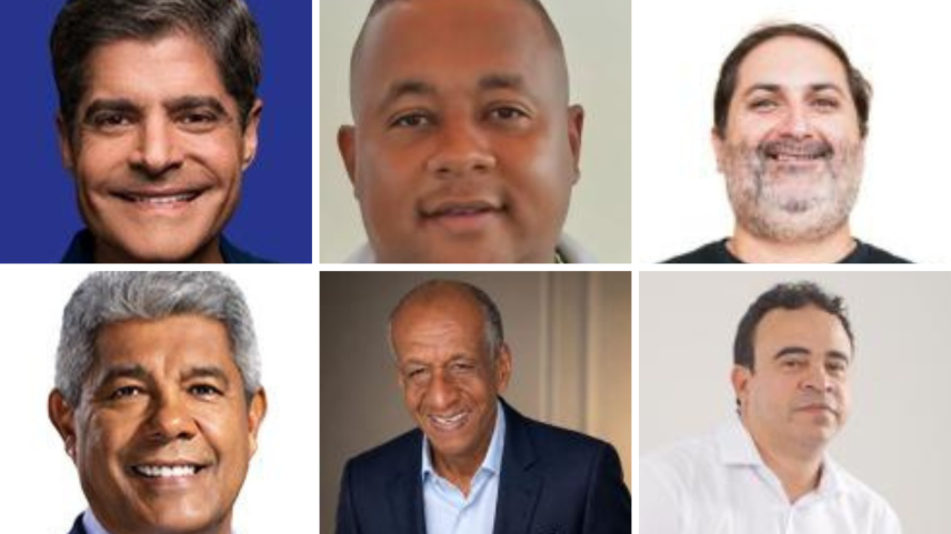Eleições 2026: conheça os candidatos ao governo da Bahia