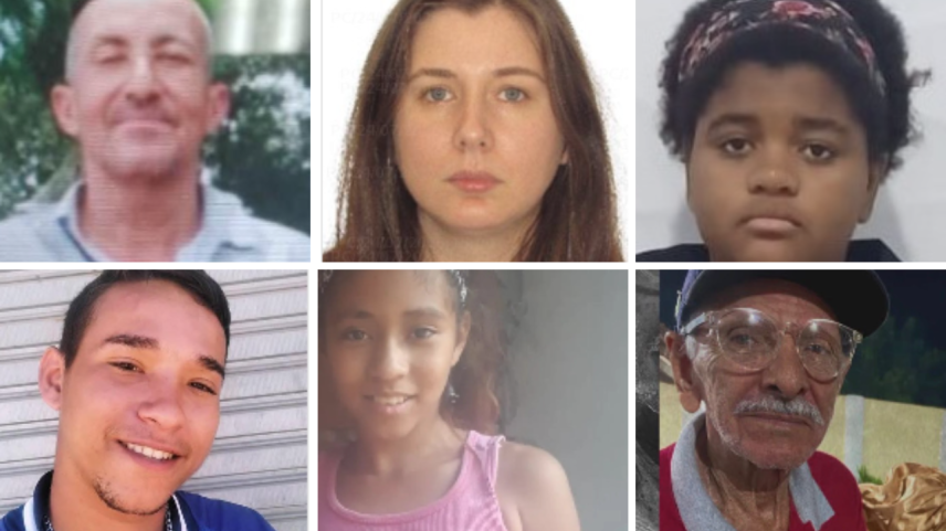 Site do Cadastro Nacional de Pessoas Desaparecidas reúne fotos e informações sobre os desaparecidos | Divulgação/CNPD