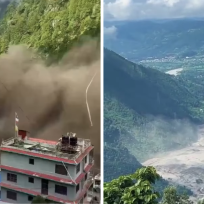 Enchente deixa mortos e mais de 380 turistas desaparecidos no Nepal