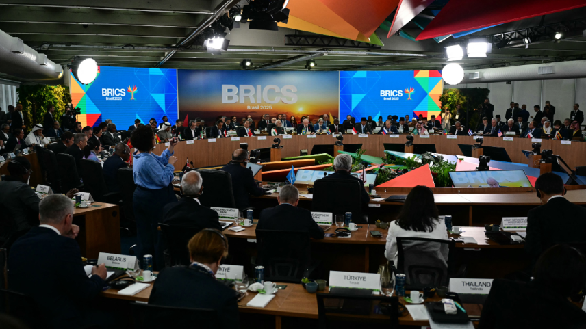 Brics discute integração entre sistemas de pagamento entre países | Foto por PABLO PORCIUNCULA / AFP