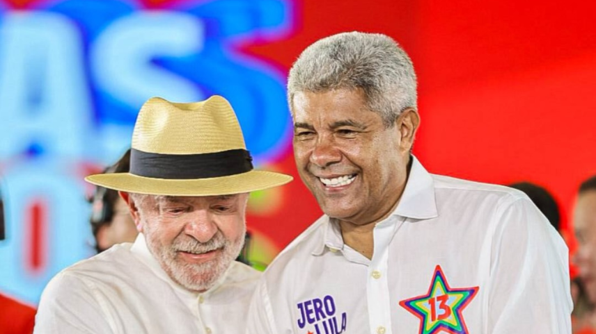 Com Jaques Wagner, presidente Lula participa de convenção na Bahia