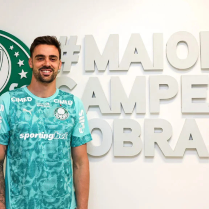 Palmeiras anuncia goleiro Bruno Bertinato, jogador ex-Portuguesa