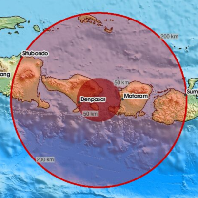 Terremoto de magnitude 7,7 atinge Indonésia