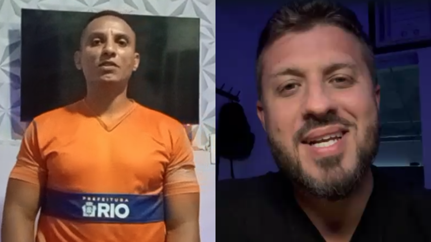 Gari encontra bolsa com dinheiro no lixo e procura dono de casa em casa no RJ