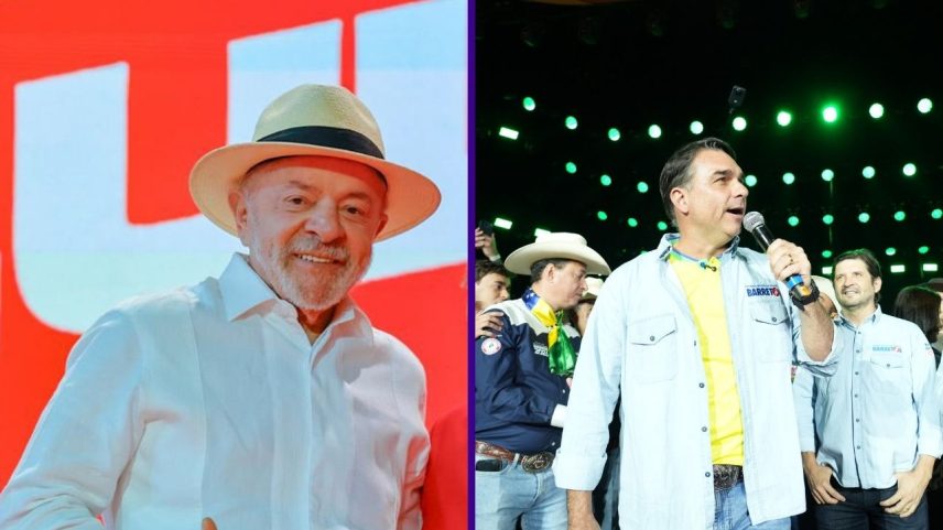 Campanha de Lula pede inelegibilidade de Flávio por "showmício" em Barretos